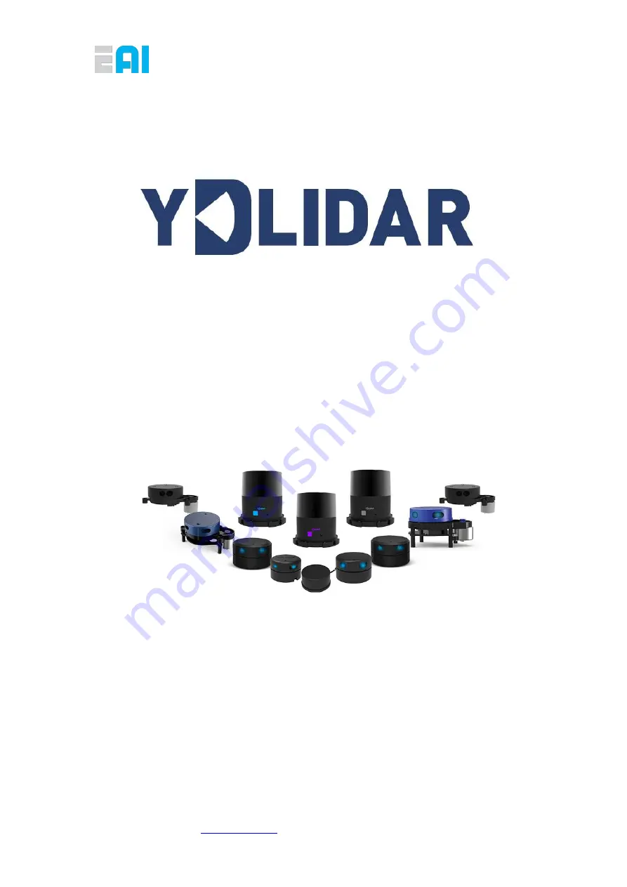 EAI YDLIDAR X2 User Manual Download Page 1