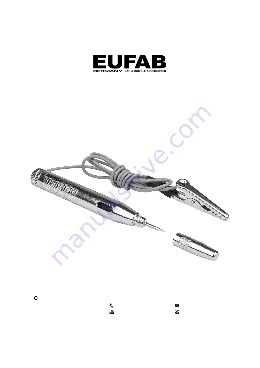 EAL EUFAB 16491 Operating Instructions Manual Download Page 7