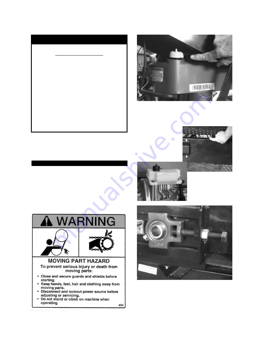 Earth & Turf Products 100SP Operator'S Manual With Parts List & Warranty Download Page 3