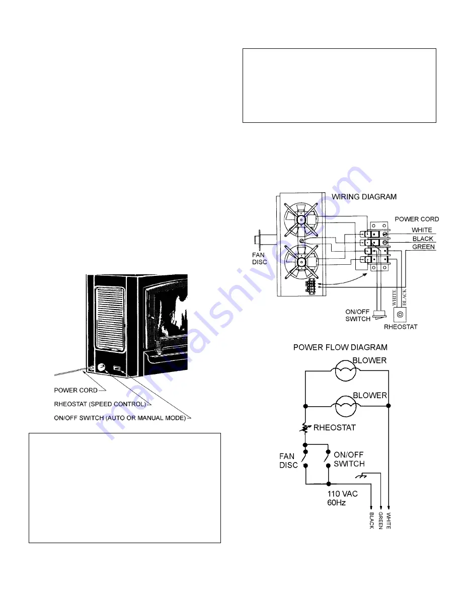 Earth Stove BV4000C Installating And Operation Manual Download Page 15