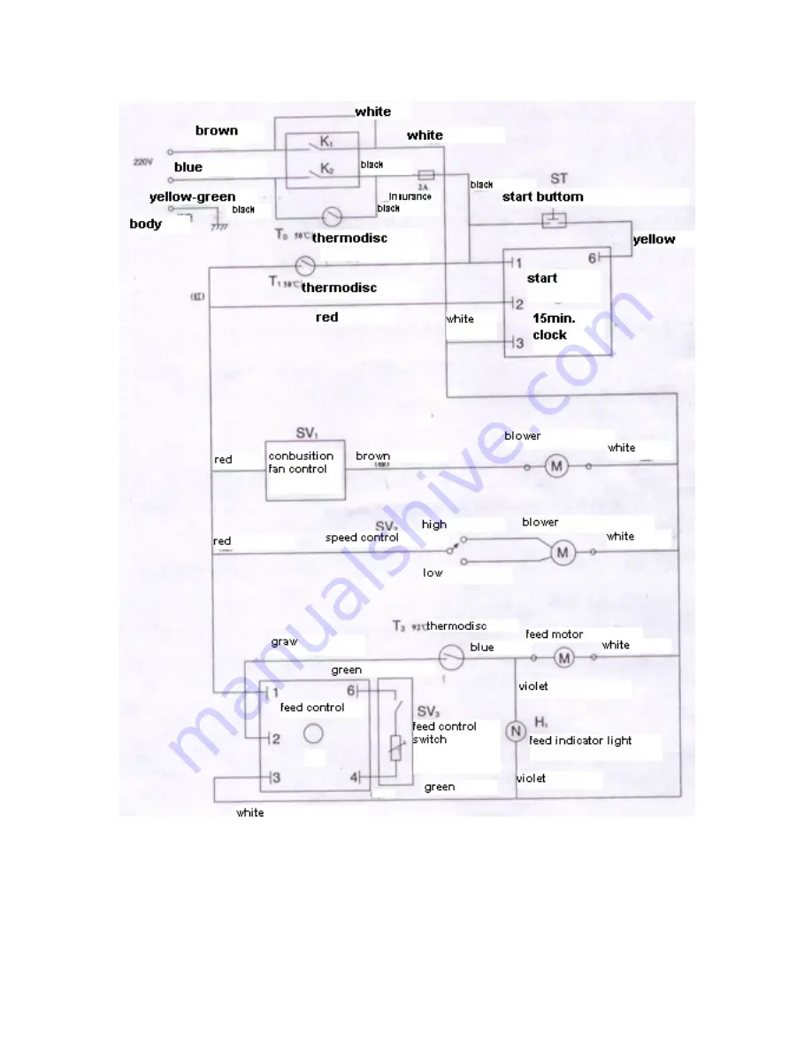 Earth Stove HP-0020S Owner'S Manual Download Page 16