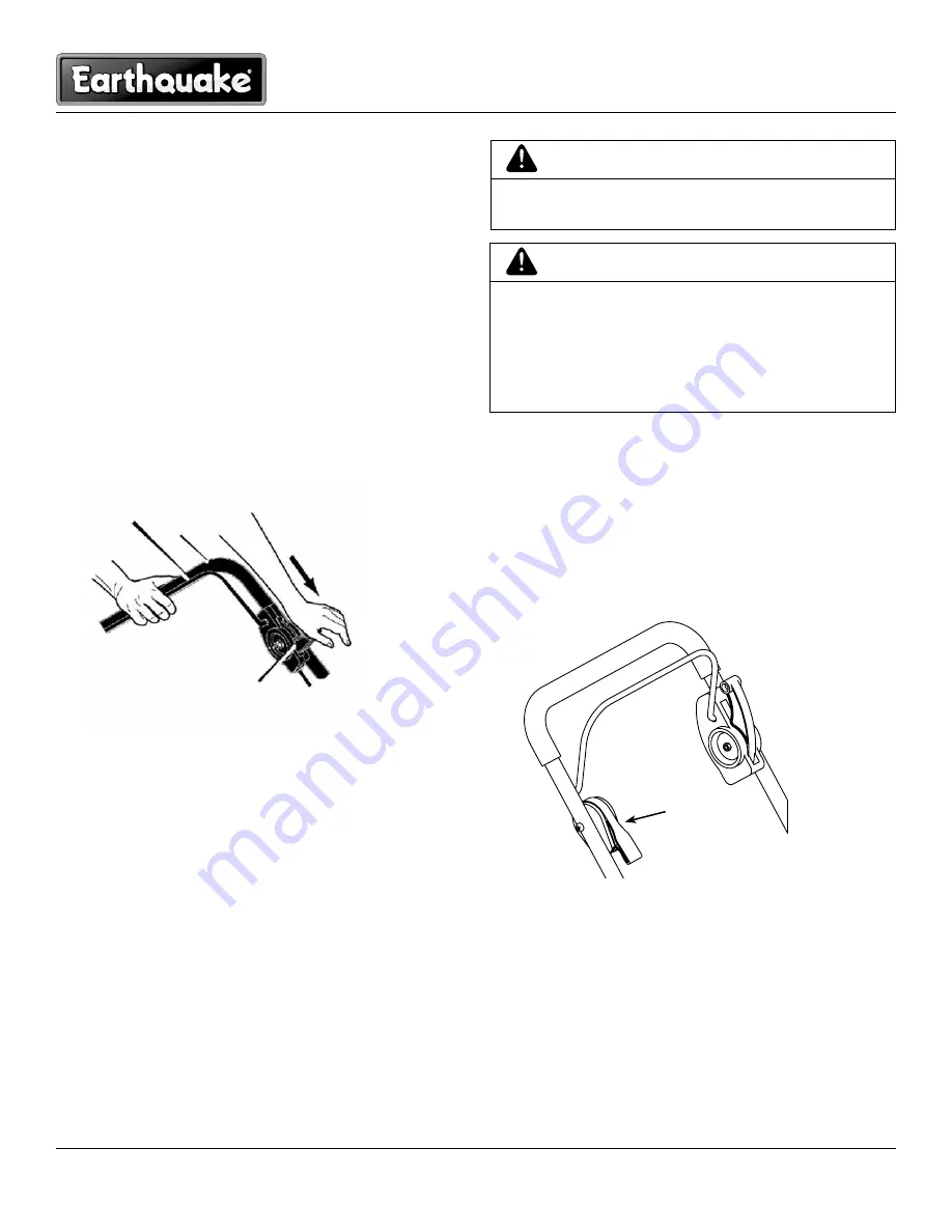 EarthQuake 600050 Series Operator'S Manual Original Operating  Instructions Download Page 10