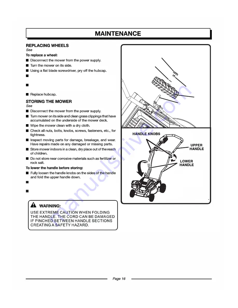 EarthWise 50214 Скачать руководство пользователя страница 17