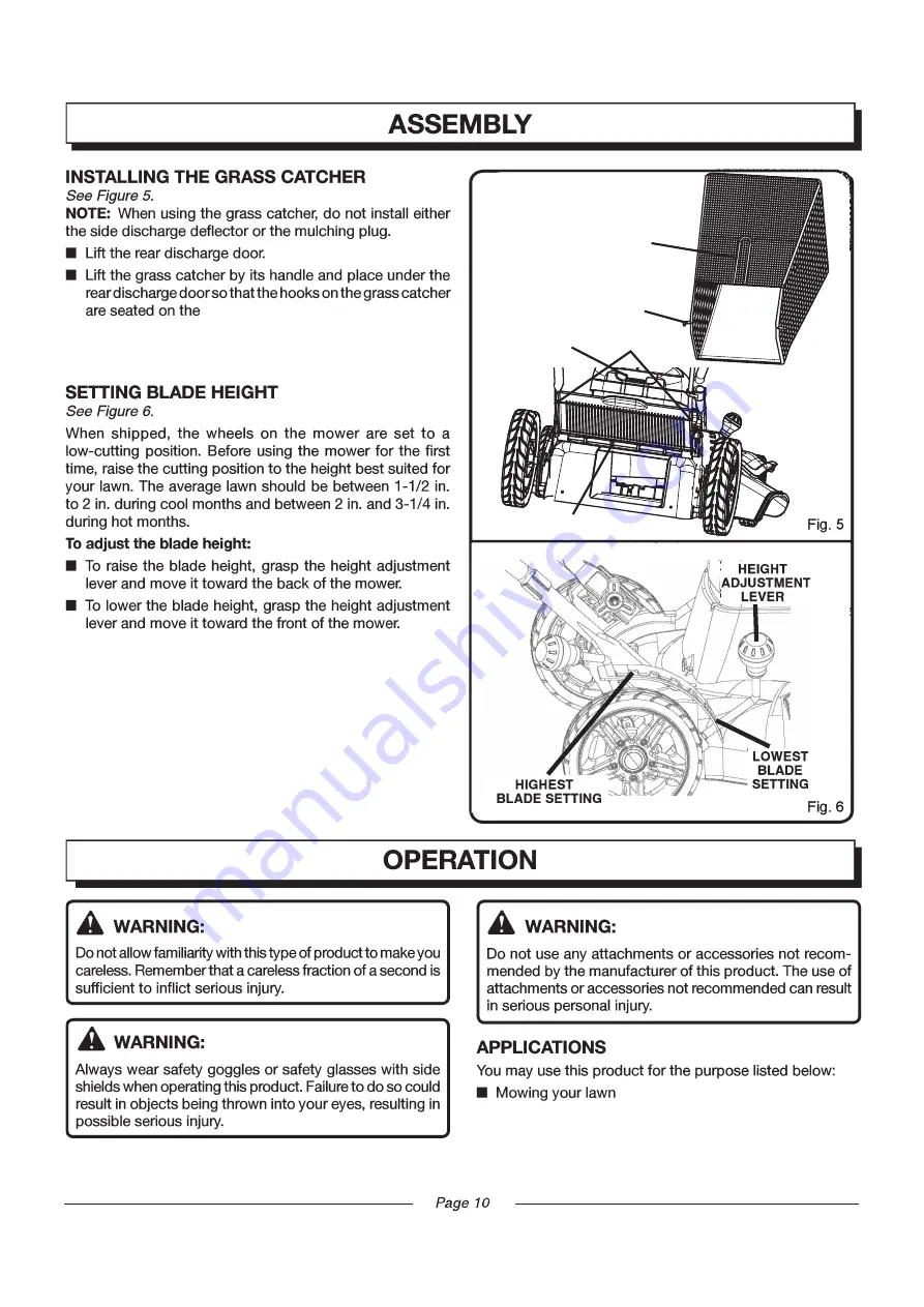 EarthWise 60220 Скачать руководство пользователя страница 11