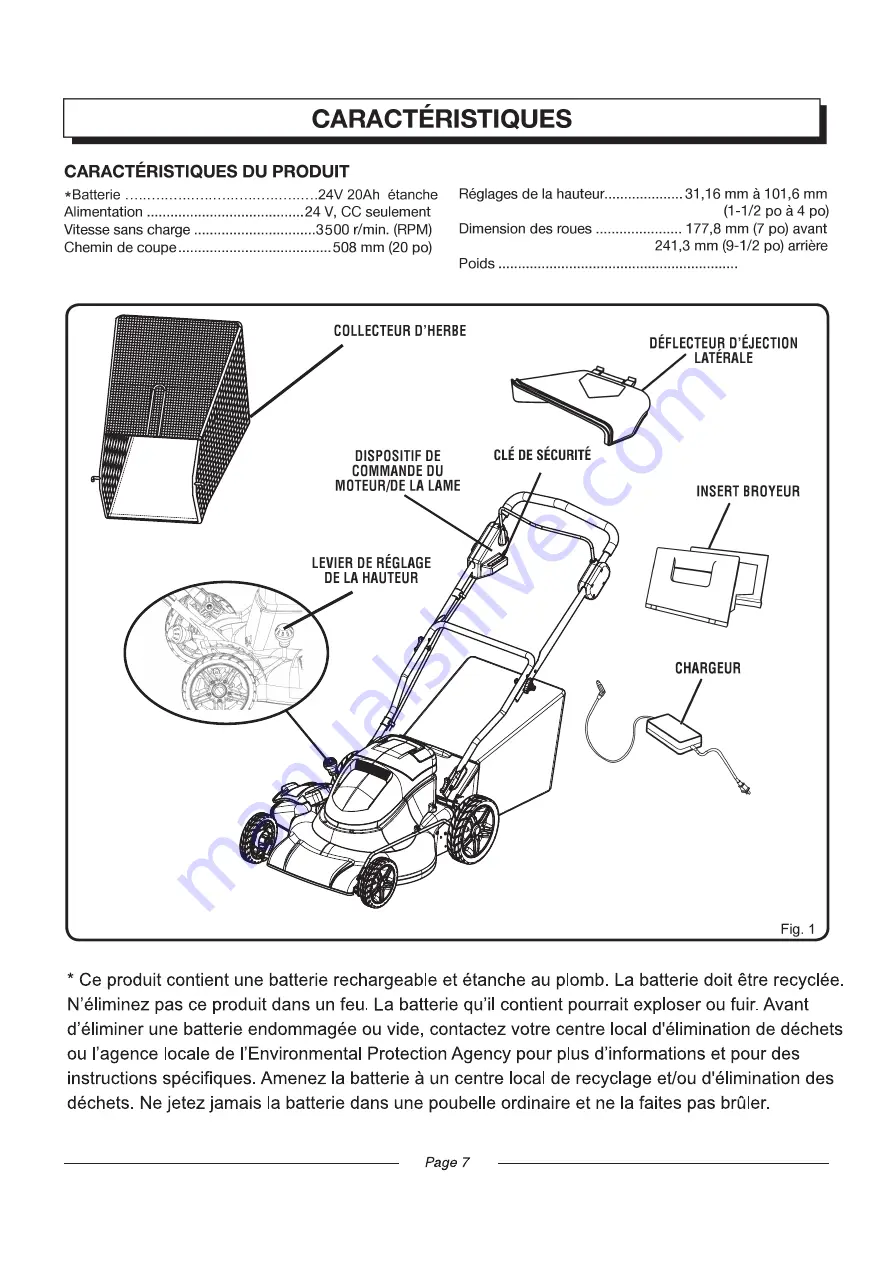 EarthWise 60220 Скачать руководство пользователя страница 48