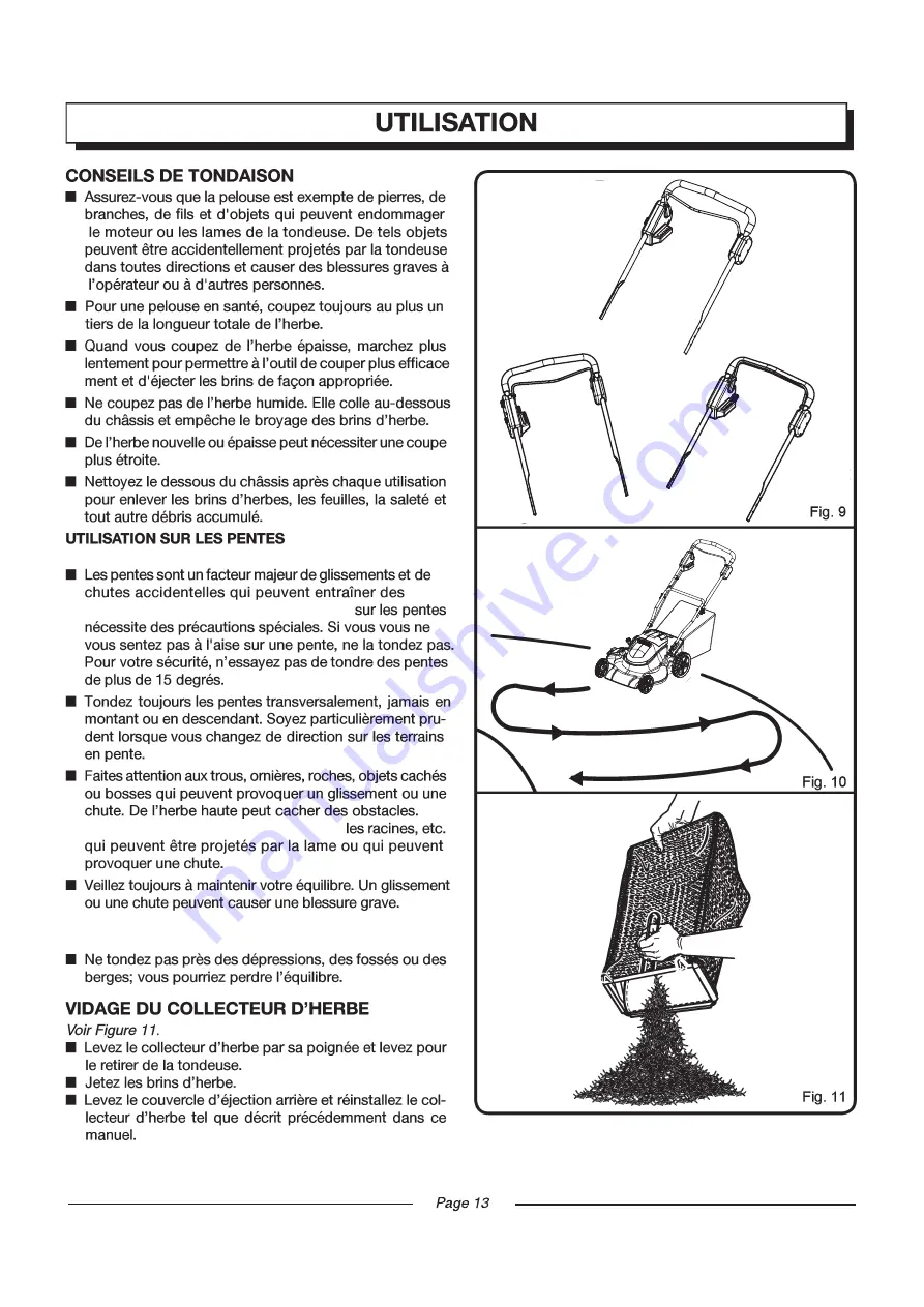 EarthWise 60220 Operator'S Manual Download Page 54