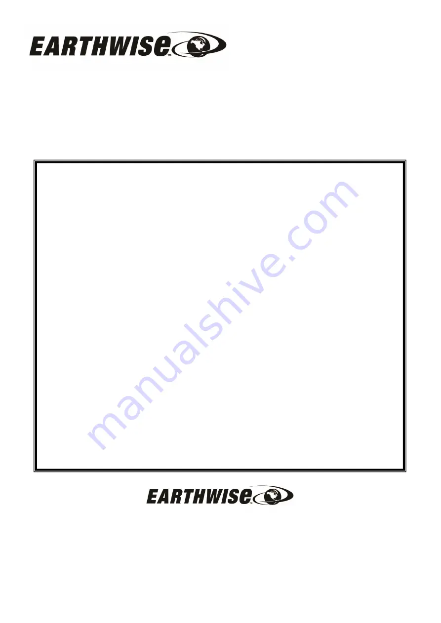 EarthWise CVPS43010 Скачать руководство пользователя страница 48