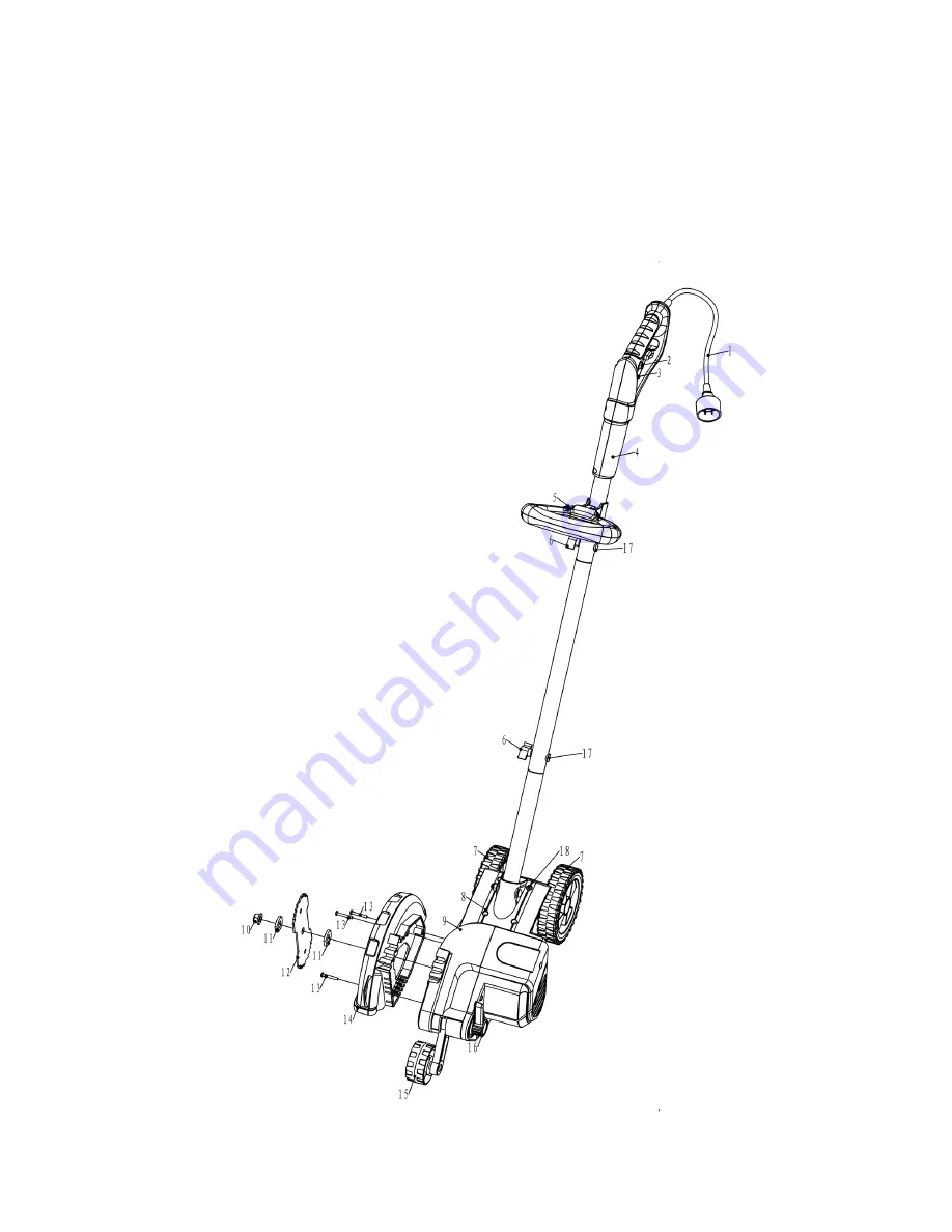 EarthWise ED70012 Operator'S Manual Download Page 3