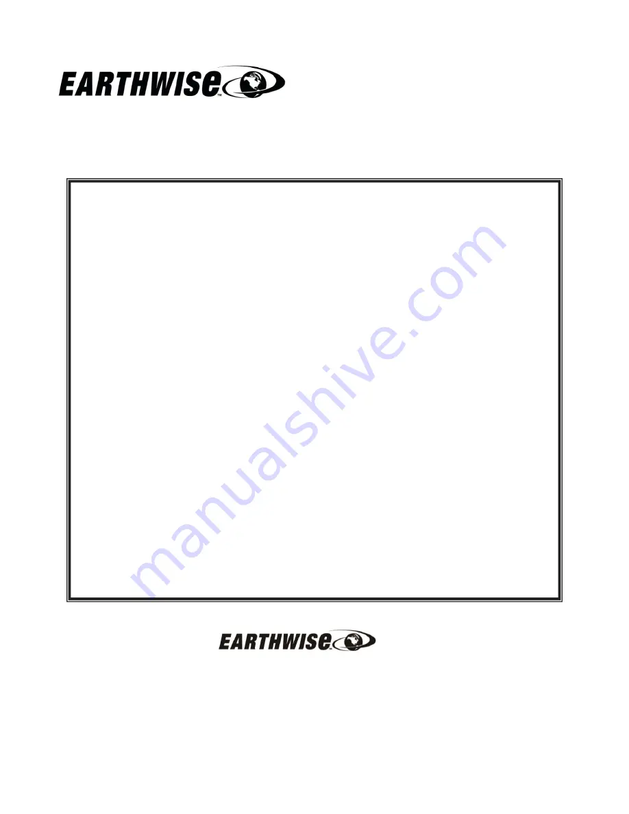 EarthWise LBVM2202 Скачать руководство пользователя страница 20