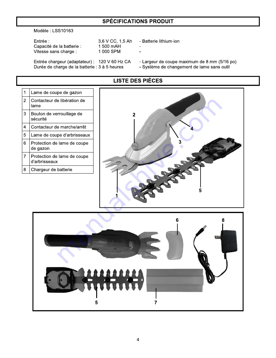 EarthWise LSS10163 Скачать руководство пользователя страница 20