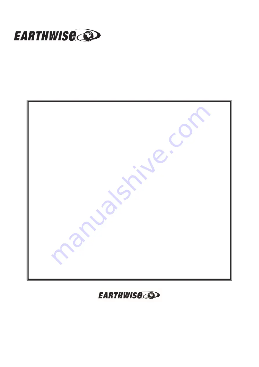 EarthWise LSTM2012-4 Owner'S Manual Download Page 10