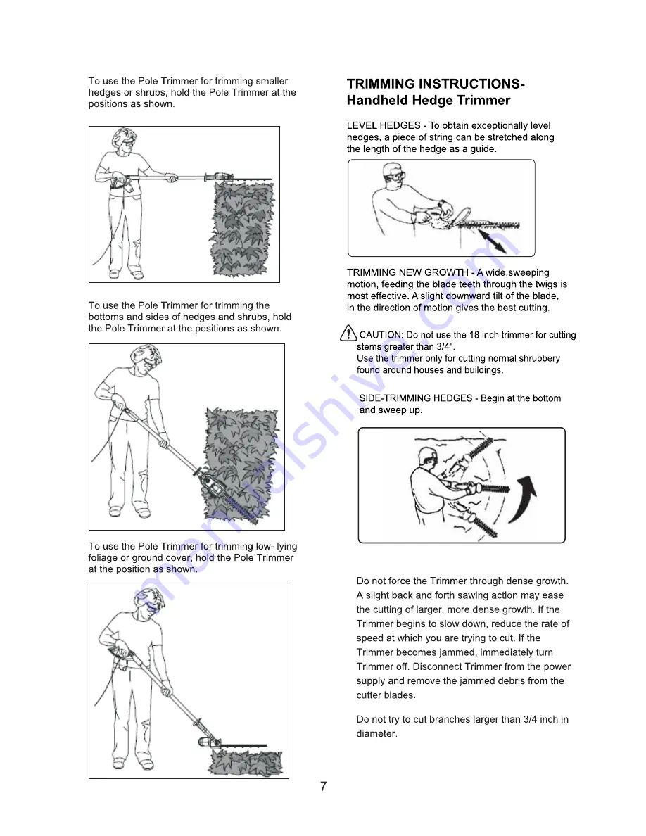 EarthWise PHT10118 Скачать руководство пользователя страница 7