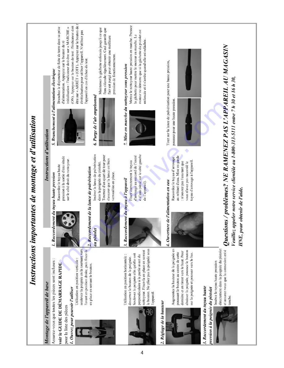 EarthWise PW16503 Operator'S Manual Download Page 21