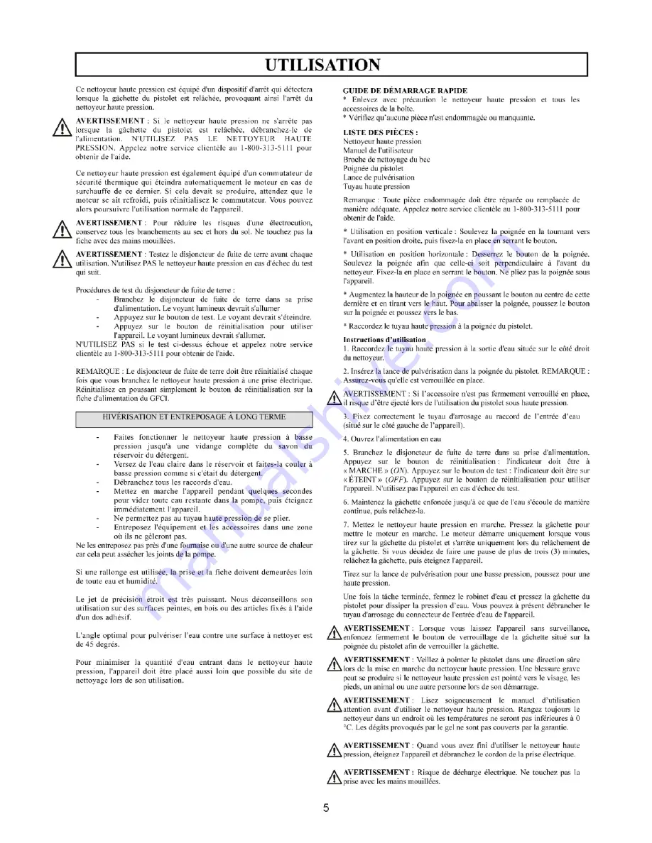 EarthWise PW16503 Скачать руководство пользователя страница 22