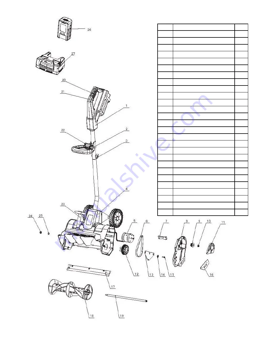 EarthWise SN74014 Operator'S Manual Download Page 15