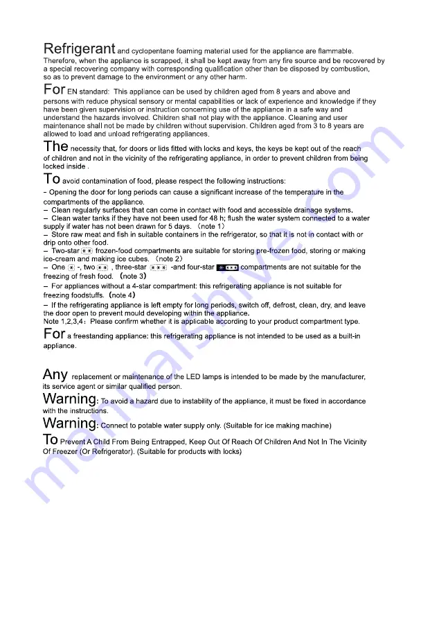 EAS Electric EMC1856W1 Instruction Manual Download Page 16