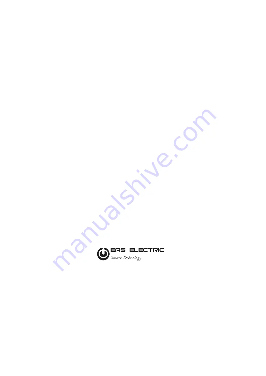 EAS Electric EMC1880AW Manual Download Page 41