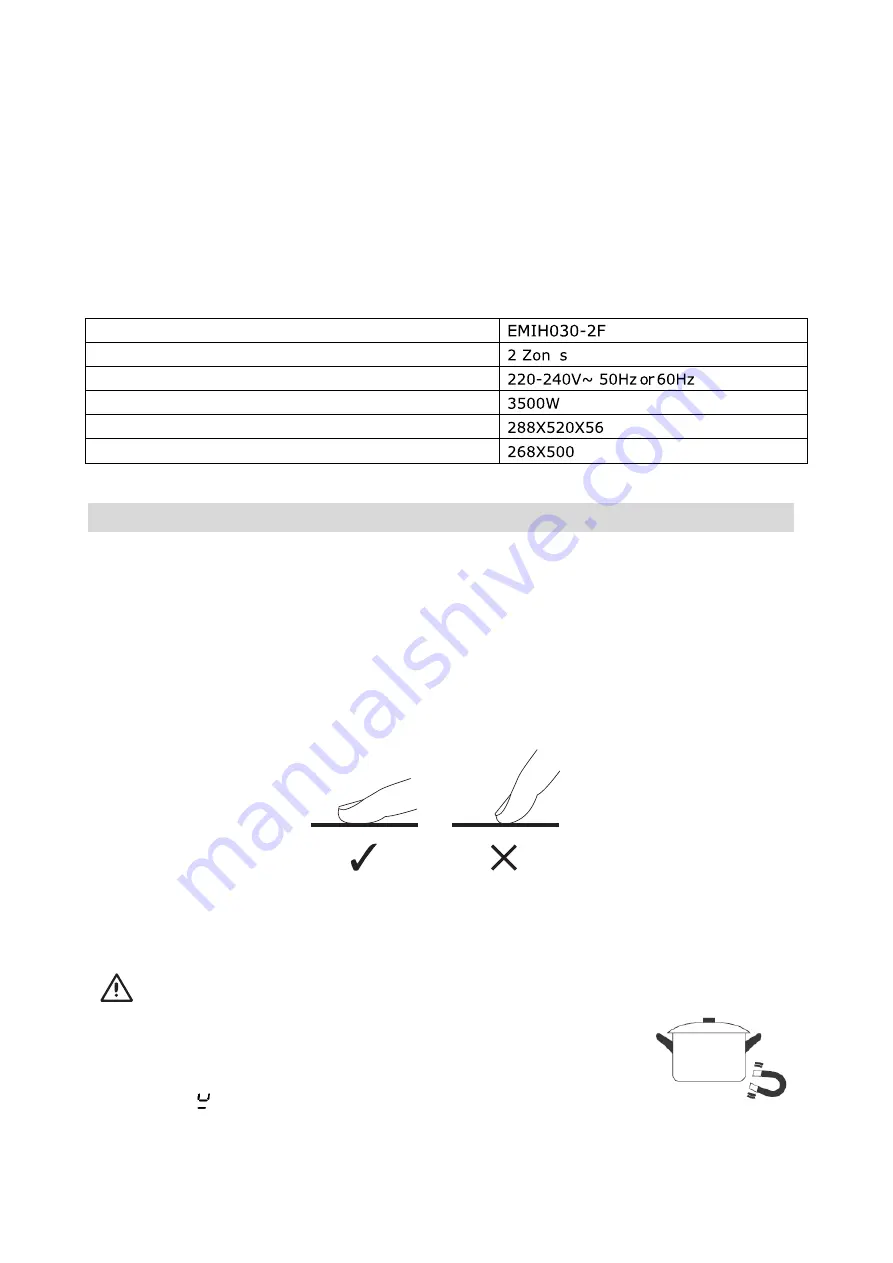 EAS Electric EMIH030-2F Instruction Manual Download Page 80