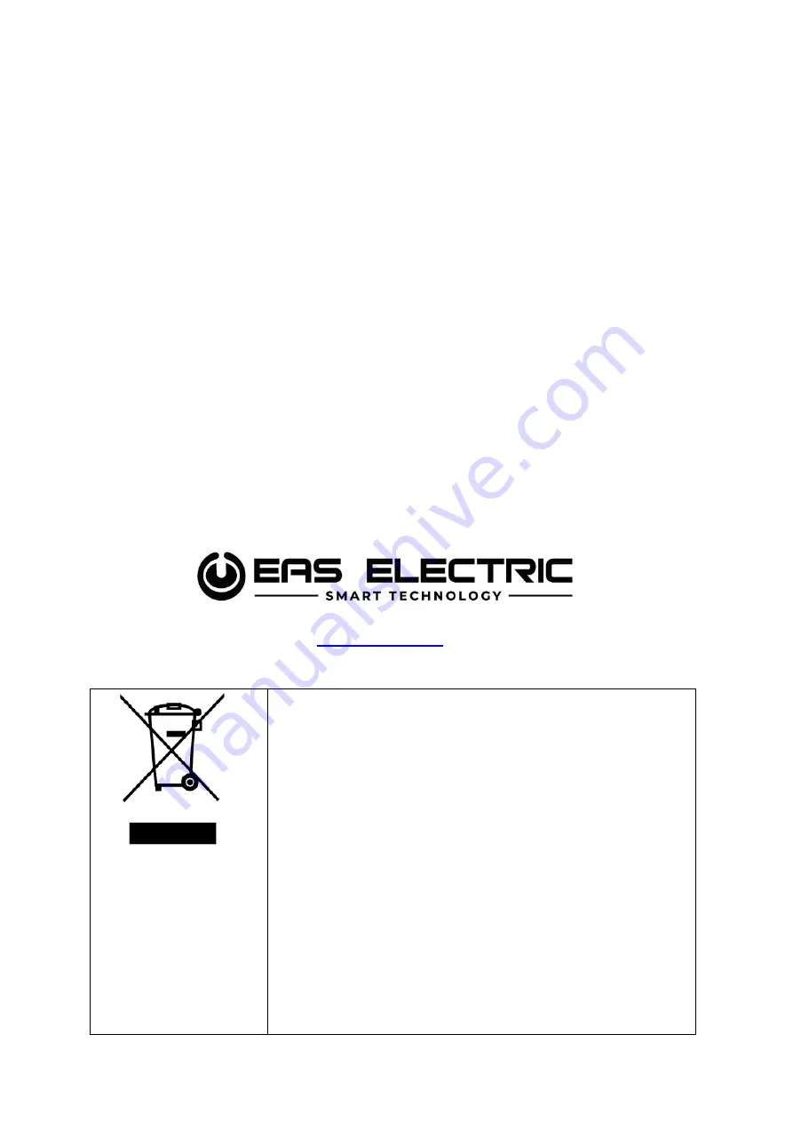 EAS Electric EMIH290-FX Instruction Manual Download Page 83