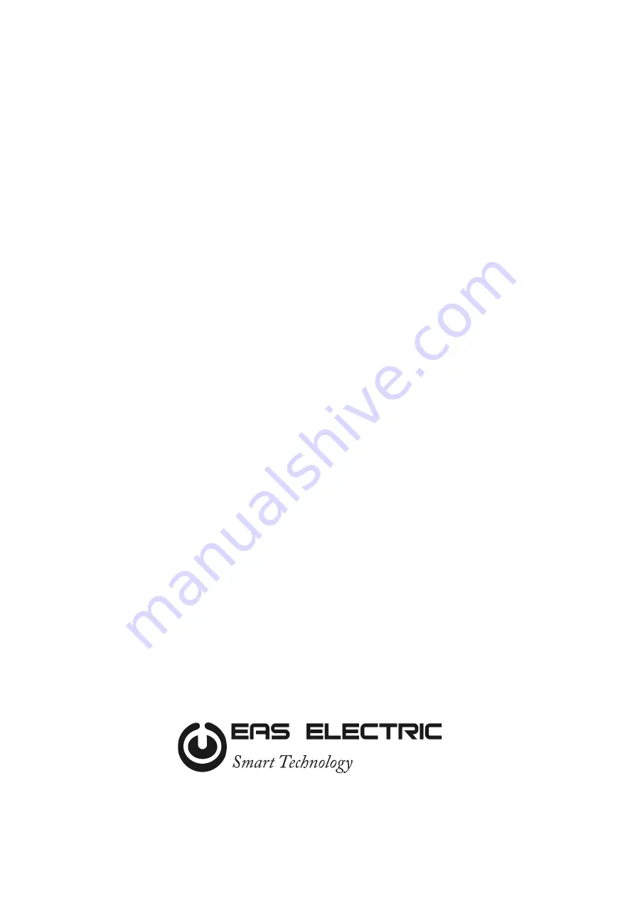 EAS Electric EMR851 Manual Download Page 13