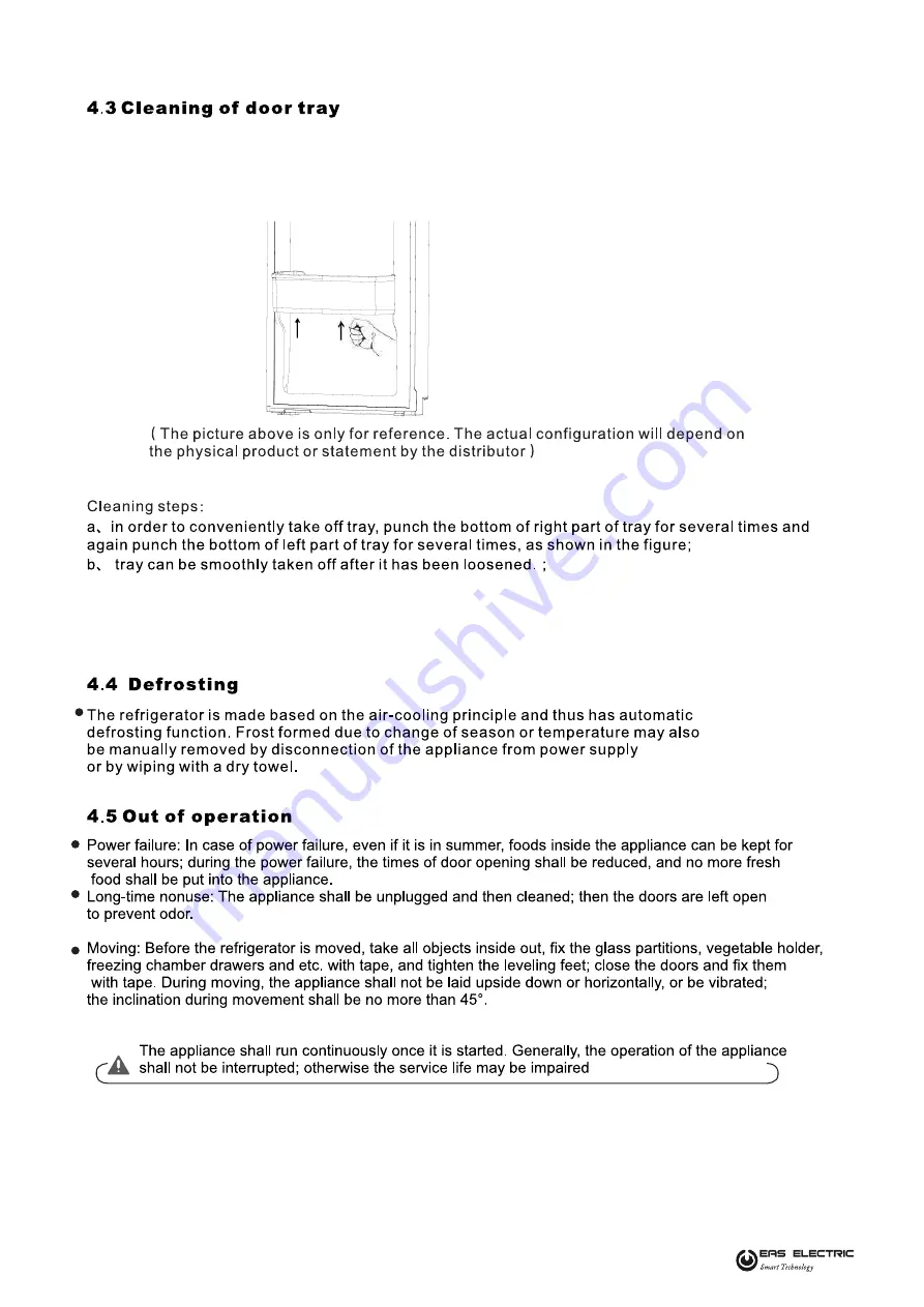 EAS Electric EMSF180AX Manual Download Page 30