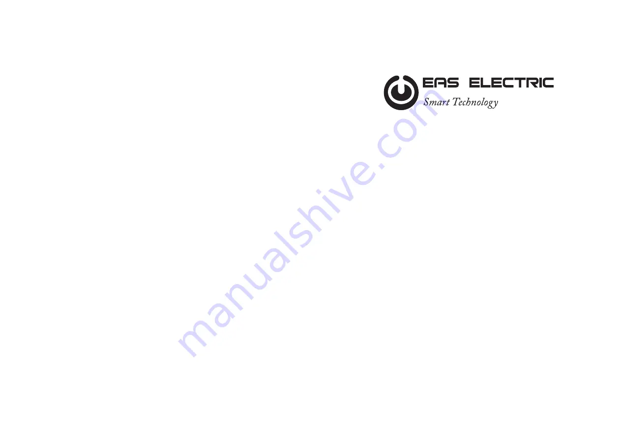 EAS Electric EMZ185SX Instructions Manual Download Page 16