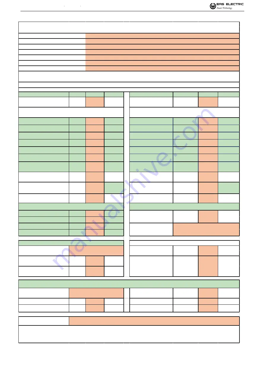 EAS Electric ETH-110VM Installation & Owner'S Manual Download Page 153