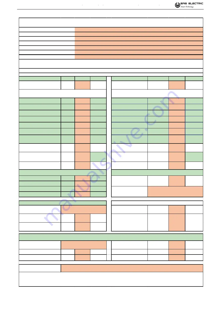 EAS Electric ETH-80VM Installation & Owner'S Manual Download Page 151