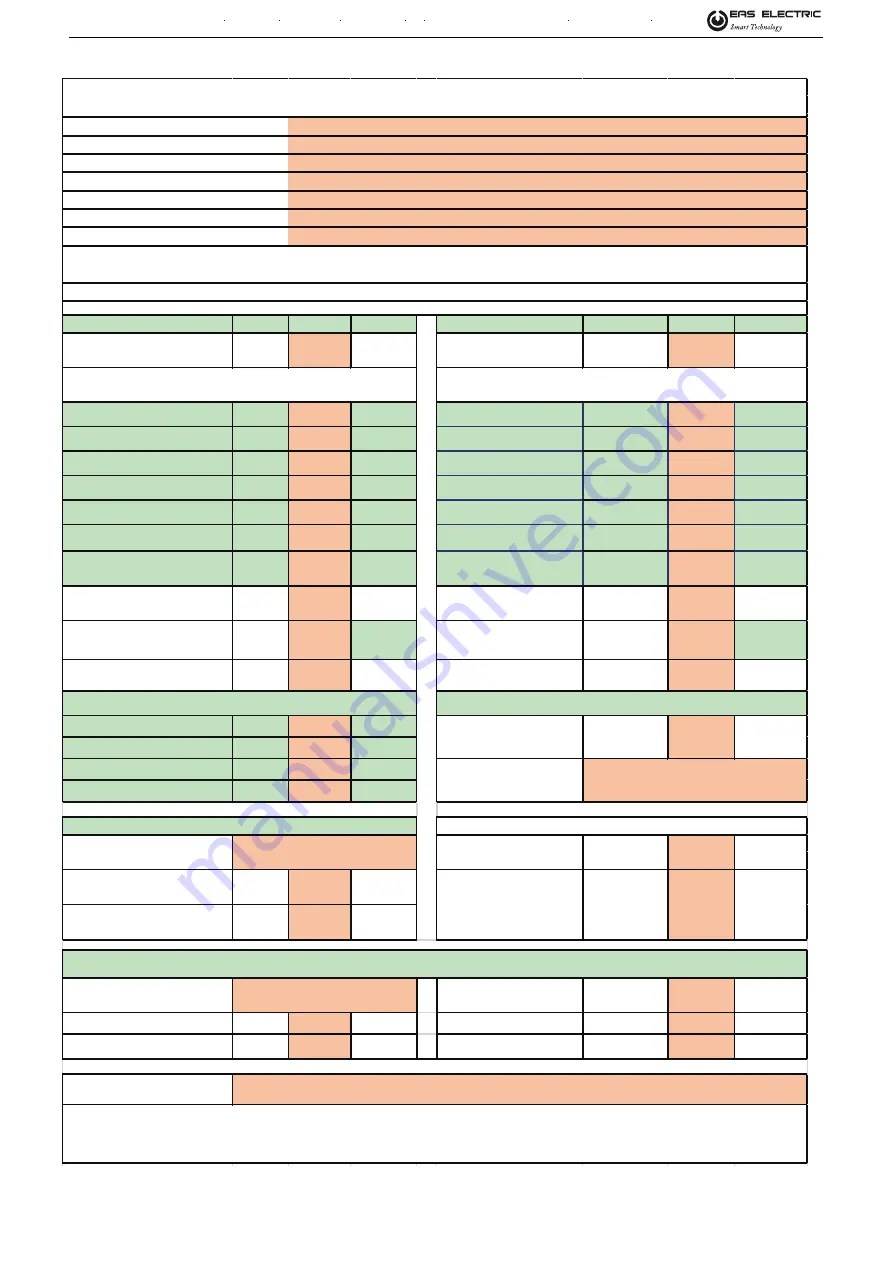 EAS Electric ETH-80VM Installation & Owner'S Manual Download Page 155