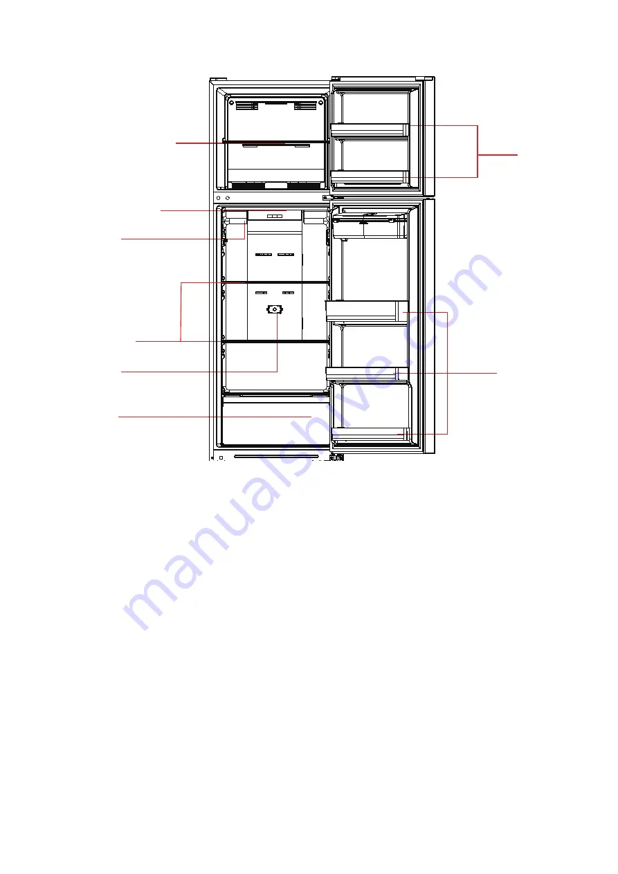 EAS Electric FRIGORIFICO EMF173NF3 Instruction Manual Download Page 14