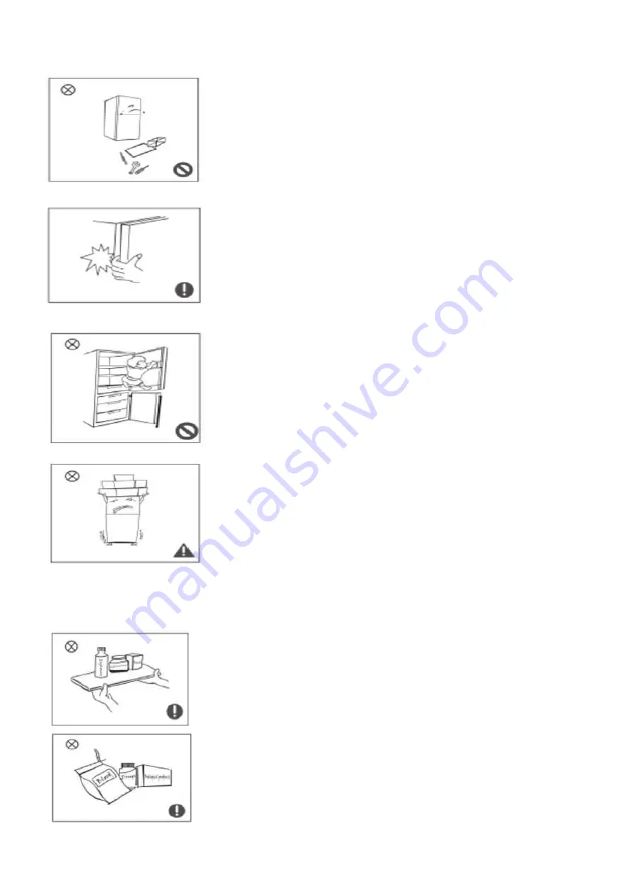 EAS Electric FRIGORIFICO EMF173NF3 Instruction Manual Download Page 45