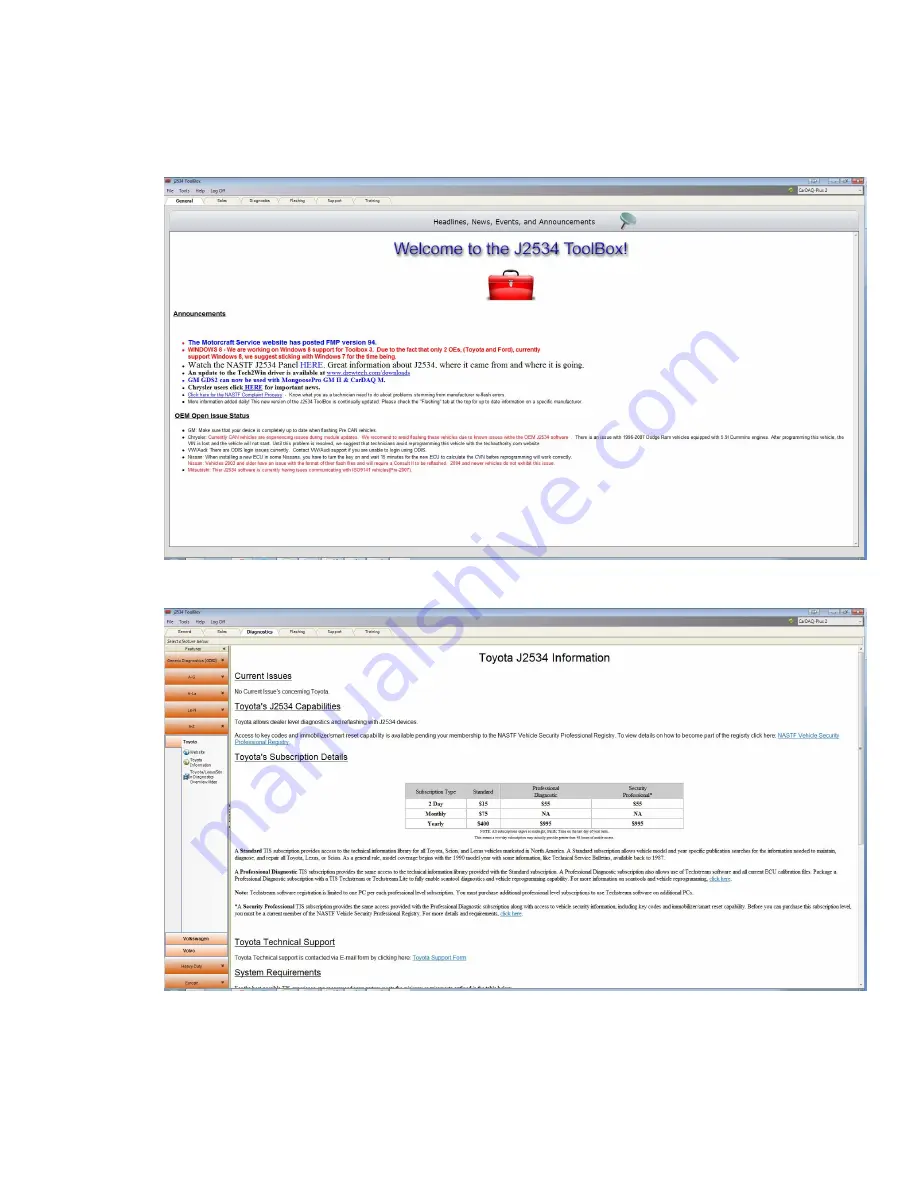 EASE Diagnostics Universal Reprogrammer II+ Quick Start Manual Download Page 10