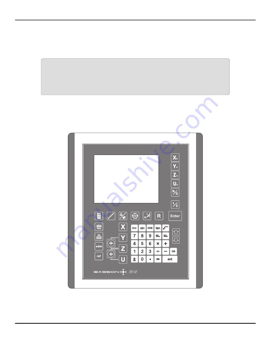 Easson ES-12 Operation Manuals Download Page 91