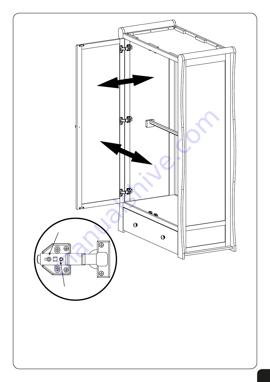 EAST COAST Nebraska Wardrobe Assembly And Care Instructions Download Page 9