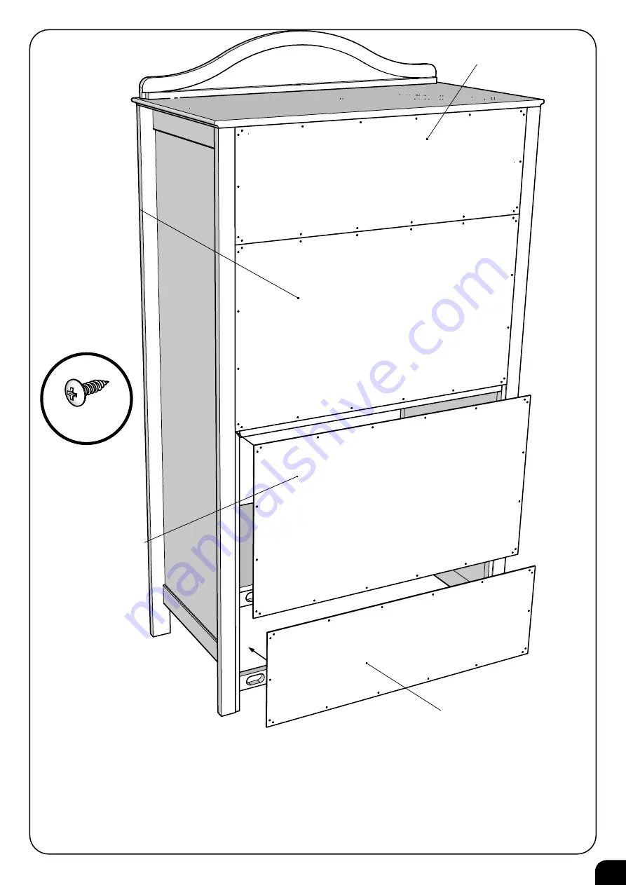 EAST COAST Toulouse Wardrobe Grey Скачать руководство пользователя страница 7