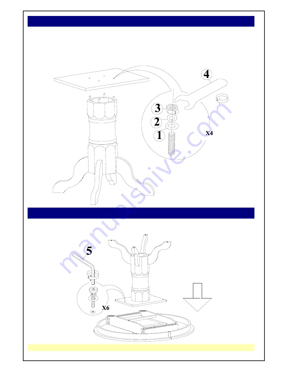 East West Furniture AVT Assembly Instructions Download Page 4