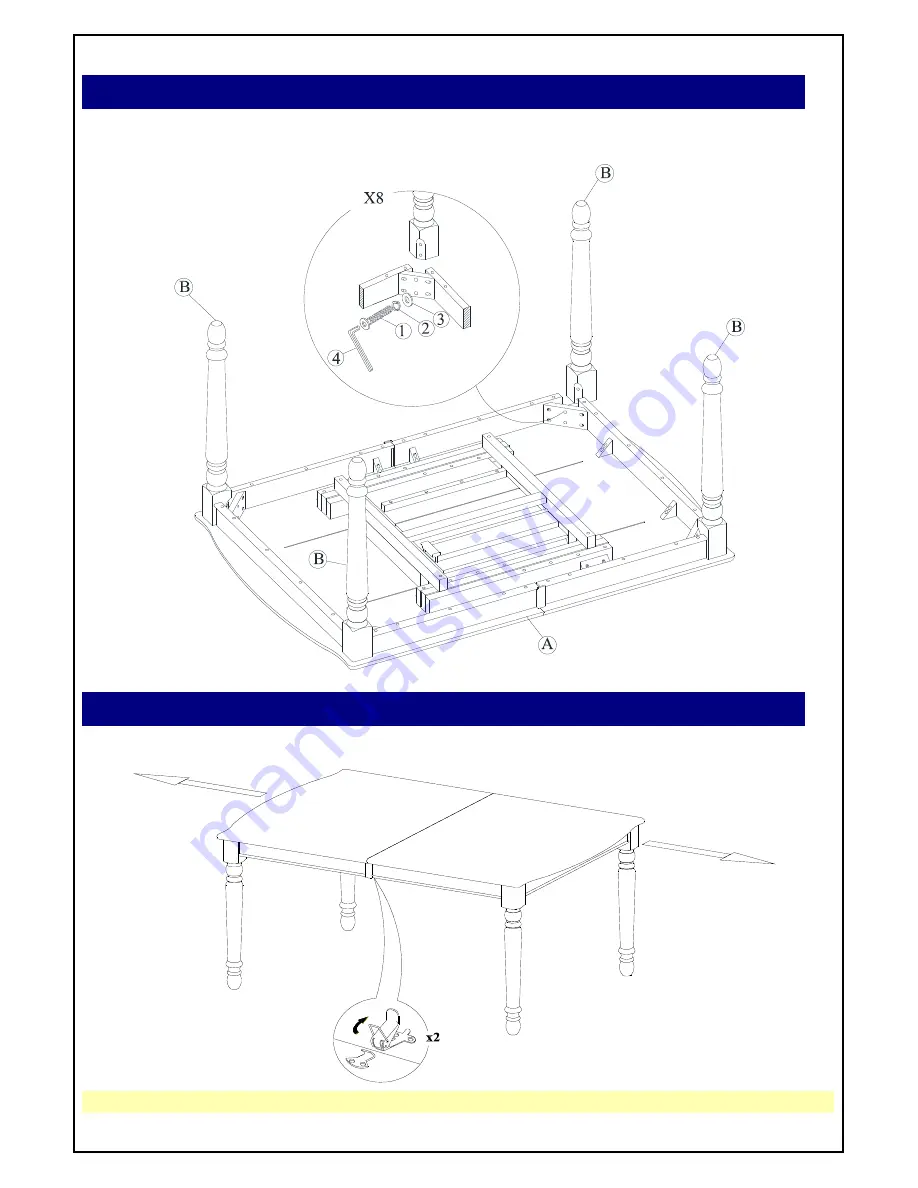 East West Furniture DOT Скачать руководство пользователя страница 3