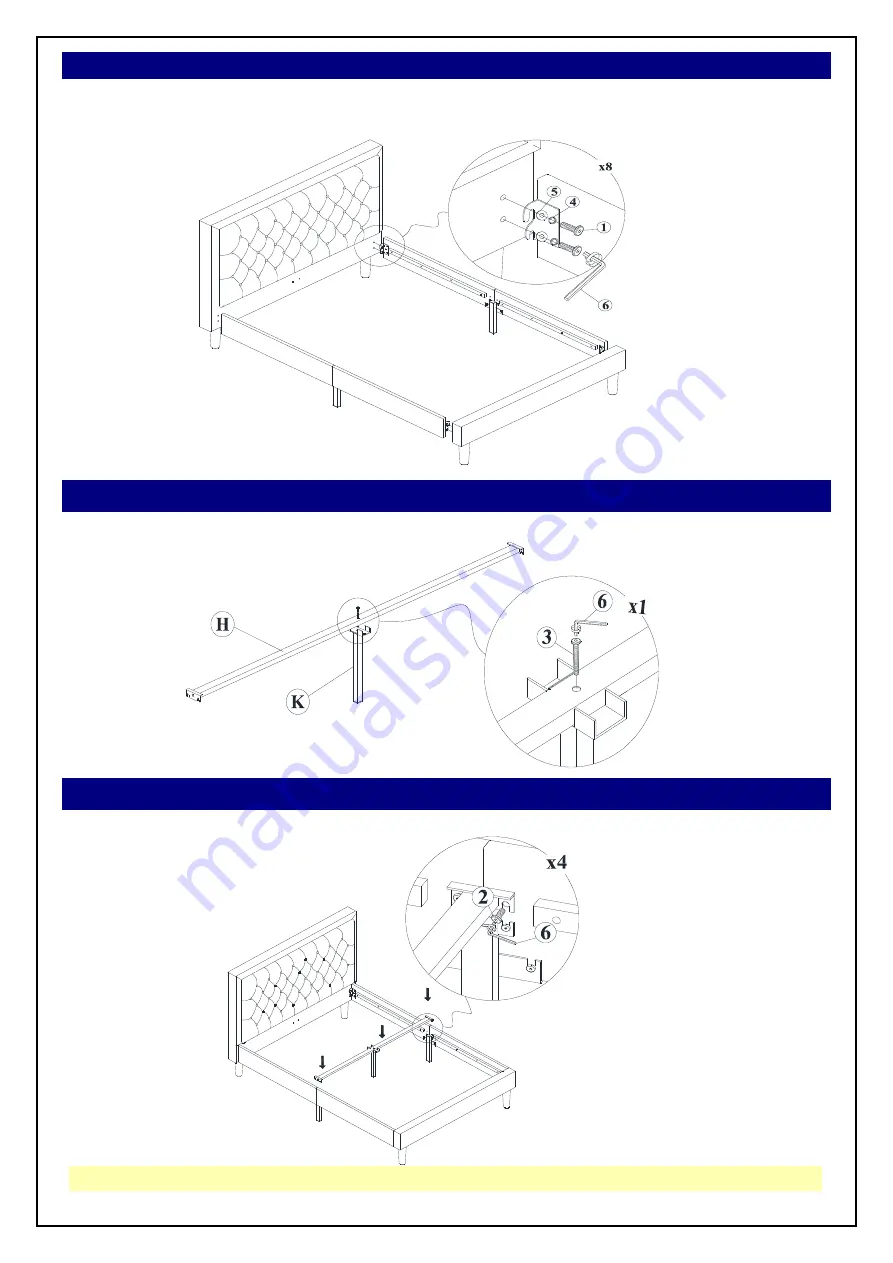 East West Furniture KDF Скачать руководство пользователя страница 4