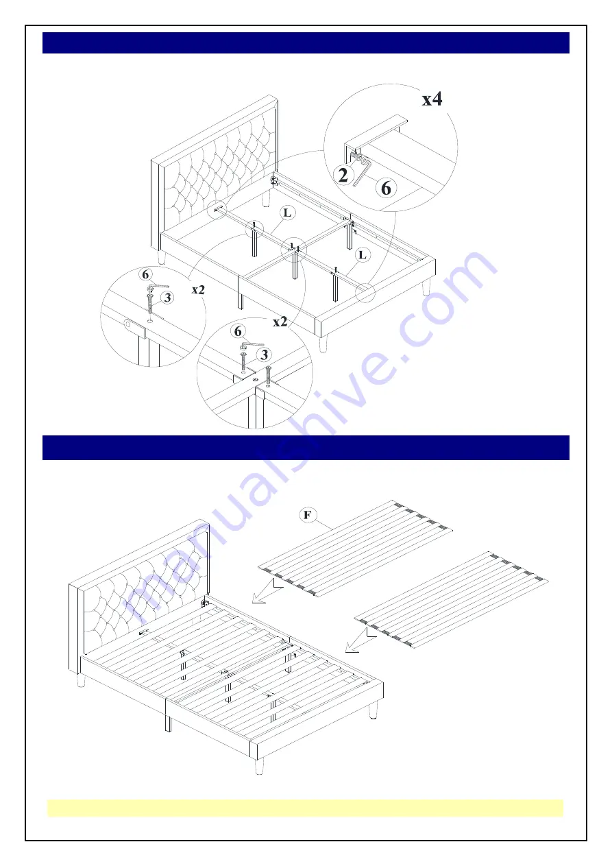 East West Furniture KDF Скачать руководство пользователя страница 5