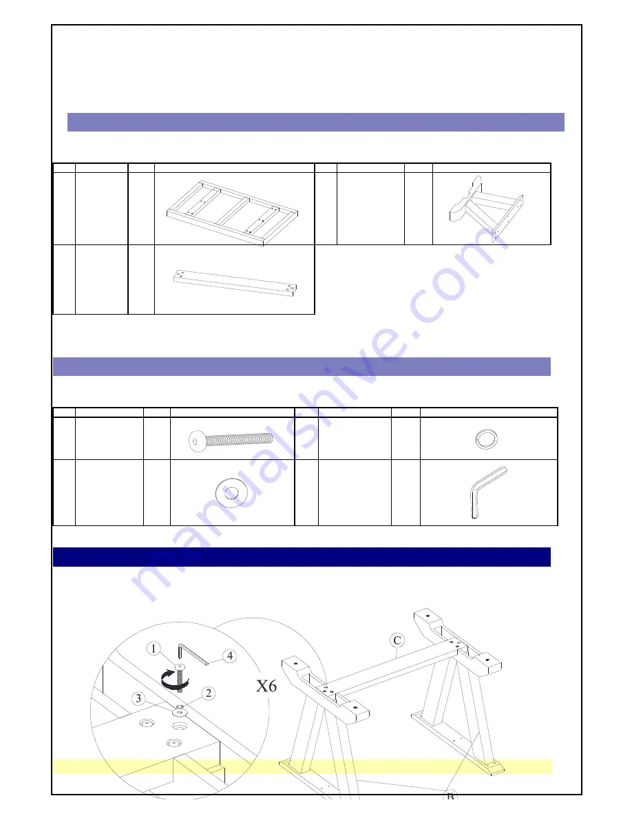 East West Furniture VT60 Assembly Instructions Download Page 2