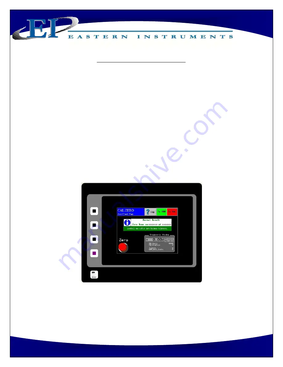 EASTERN INSTRUMENTS CENTRIFEEDER ELECTRONICS Скачать руководство пользователя страница 24