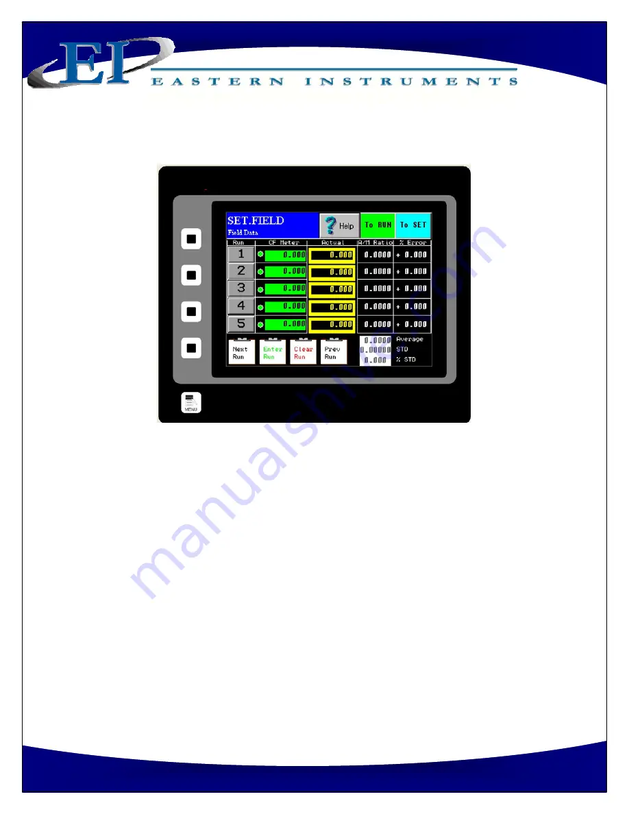 EASTERN INSTRUMENTS CENTRIFEEDER ELECTRONICS Скачать руководство пользователя страница 27