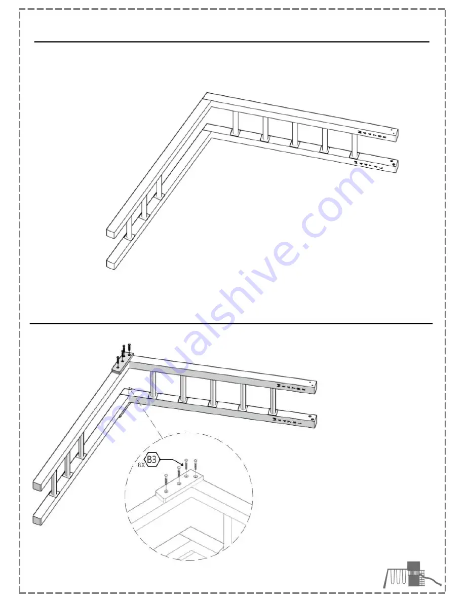 Eastern Jungle Gym 5' MONKEY BARS Owner'S Instruction Manual Download Page 11