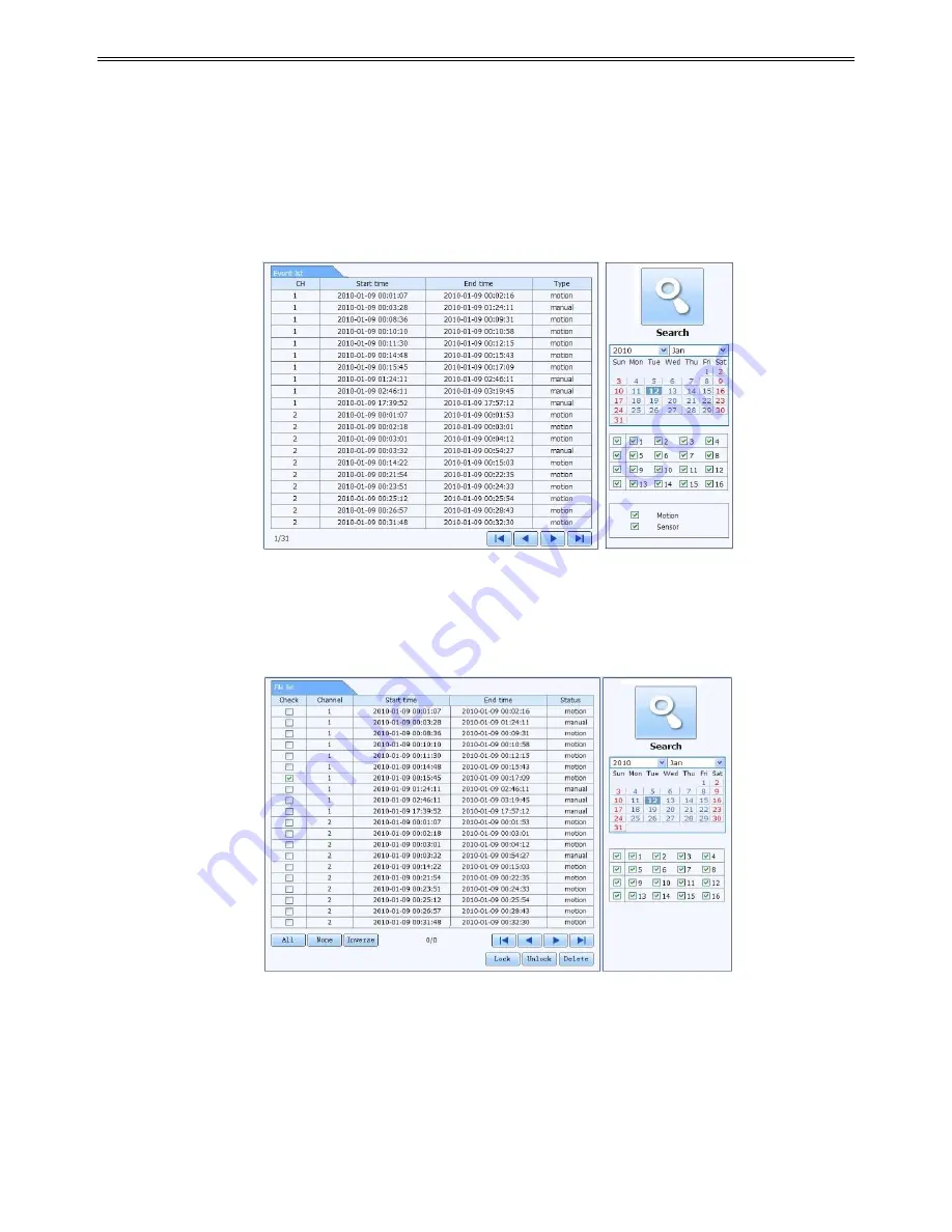 EasternCCTV ED7632TDL User Manual Download Page 58