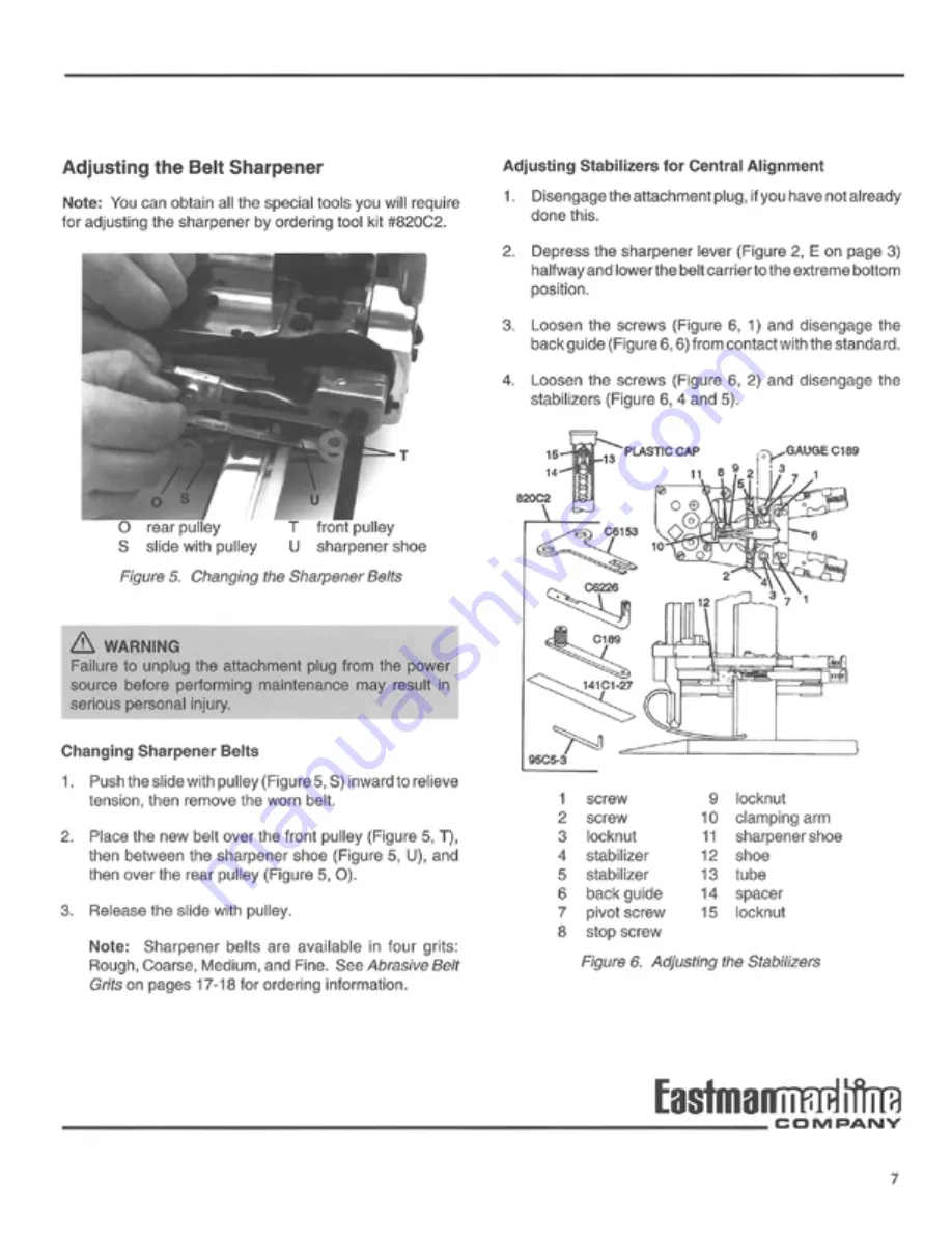 EASTMAN BRUTE 627X Instruction Manual Download Page 9