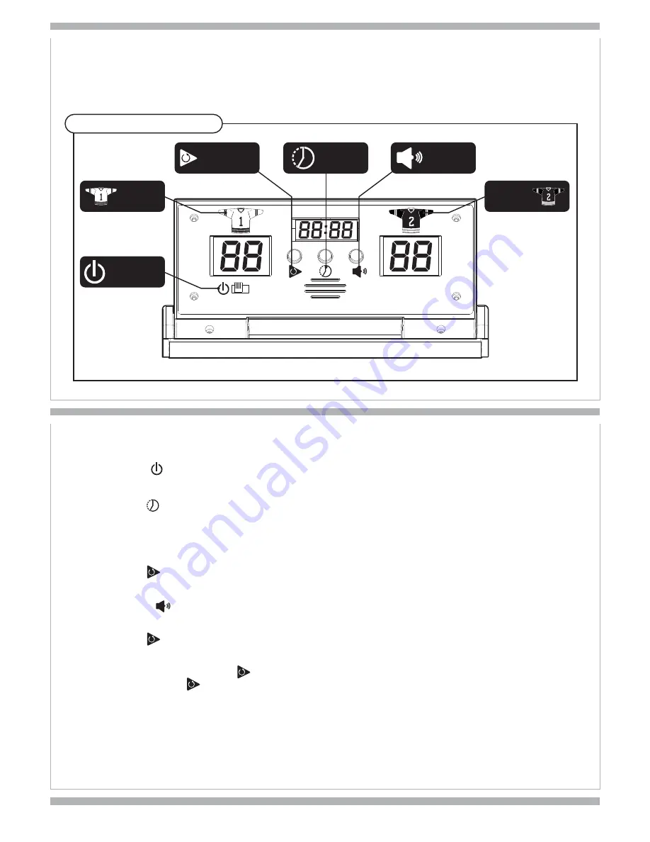 EastPoint NHL ATTACKER HOVER HOCKEY TABLE Скачать руководство пользователя страница 10