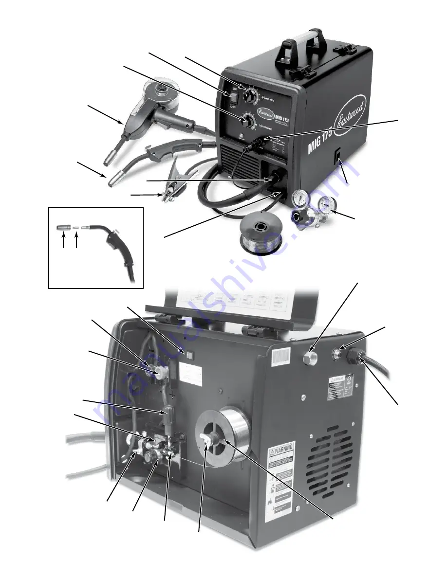 Eastwood MIG 175 Assembly & Operating Instructions Download Page 5