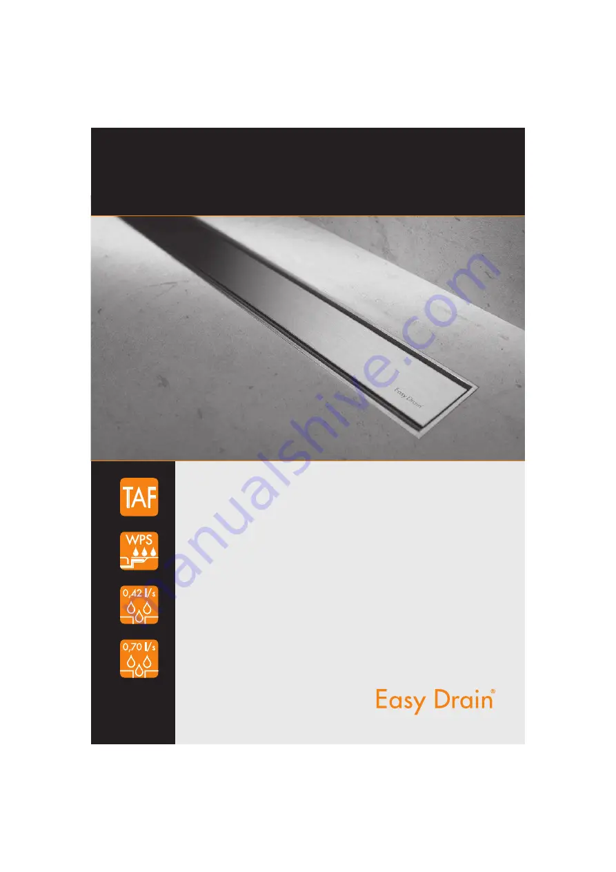 Easy Drain Compact 30 TAF Скачать руководство пользователя страница 1