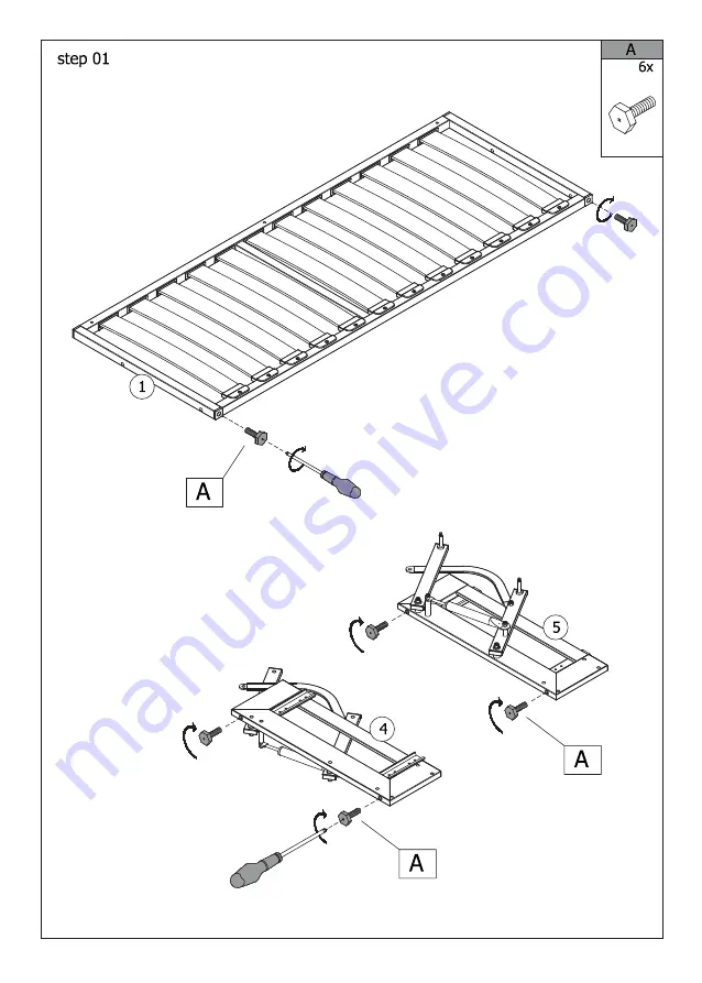 EASYBED Easybed Sofa Assembly Instructions Manual Download Page 8