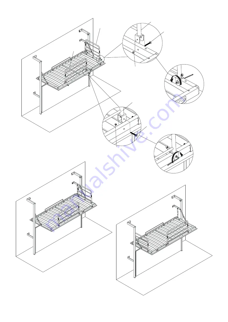 EASYBED TWIN Assembly Instructions Manual Download Page 21